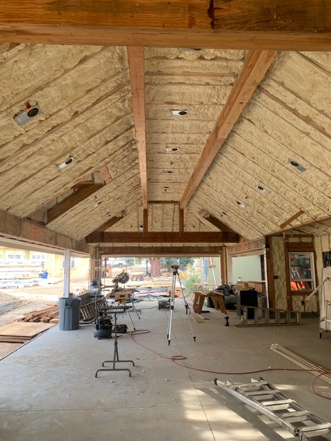 Wood ceiling craftsmanship